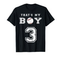 Thats My Baseball 3 Jersey Number T-Shirt - Fun Novelty Design for Adults - T-Shirt, Sweatshirt, Hoodie