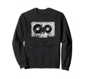 Cassette Tape Skull And Crossbones Sweatshirt - Unique Graphic for Adults - T-Shirt, Sweatshirt, Hoodie