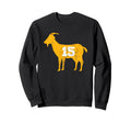 Distressed Goat 15 Sweatshirt - Fun Novelty Design Men Women - T-Shirt, Sweatshirt, Hoodie