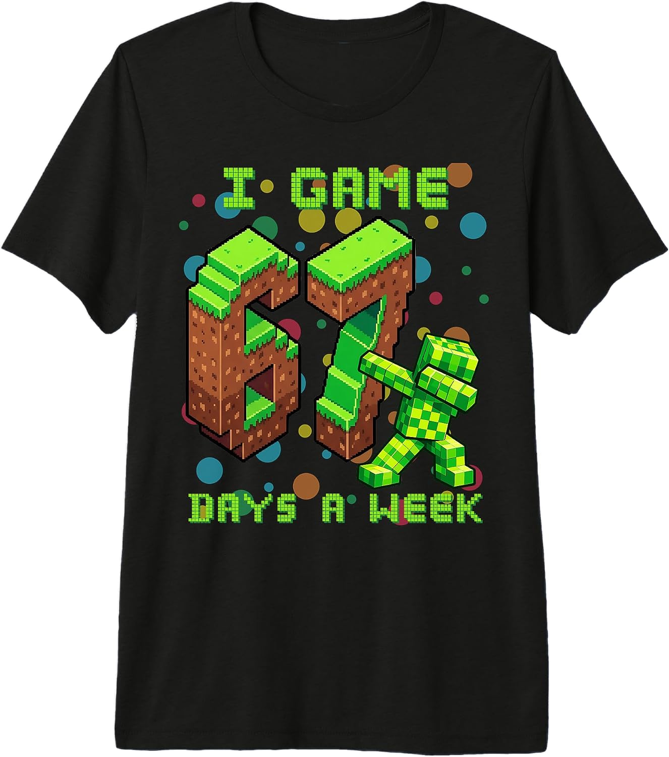 Funny Six Seven Bruh Birthday 6-7 Wear - Adult & Kids T-Shirts, Sweatshirts & Hoodies apparel design preview 1