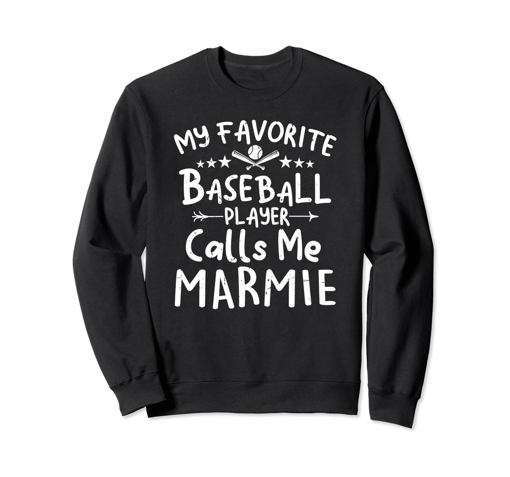 My Favorite Baseball Player Calls Me Sweatshirt - Aesthetic Graphic Unisex - T-Shirt, Sweatshirt, Hoodie