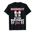 Mommy Birthday Baseball Coquette Bow T-Shirt - Novelty Apparel Men Women - T-Shirt, Sweatshirt, Hoodie