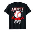 Aunty Birthday Baseball Theme Bday T-Shirt - Aesthetic Graphic Unisex - T-Shirt, Sweatshirt, Hoodie