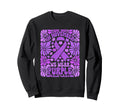 November We Wear Purple Sweatshirt - Casual Everyday Wear Men Women - T-Shirt, Sweatshirt, Hoodie