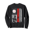 Baseball Dad Gifts Daddy Fathers Sweatshirt - Streetwear Style Men Women - T-Shirt, Sweatshirt, Hoodie