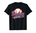 Daddy Rookie Baseball Dad T-Shirt - Casual Everyday Wear Men Women - T-Shirt, Sweatshirt, Hoodie