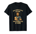 High Ranked Gamer Dad Funny Fathers Day T-Shirt - Custom Art Print Unisex - T-Shirt, Sweatshirt, Hoodie