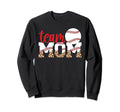 Team Mom Leopard Baseball Team Mom Sweatshirt - Streetwear Style Men Women - T-Shirt, Sweatshirt, Hoodie