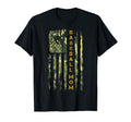 Usa Camo Flag Proud Baseball Mom T-Shirt - Casual Everyday Wear for Adults - T-Shirt, Sweatshirt, Hoodie