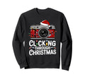 Clicking Through Camera Sweatshirt - Casual Everyday Wear for Adults - T-Shirt, Sweatshirt, Hoodie