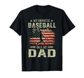 My Favorite Baseball Player Calls Me Dad T-Shirt - Novelty Apparel Unisex - T-Shirt, Sweatshirt, Hoodie