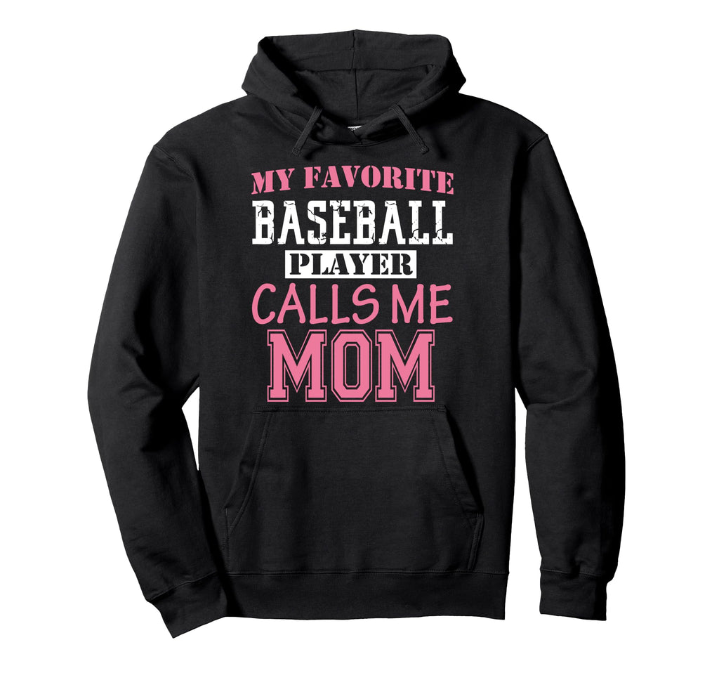 Funny Supportive Mom Baseball Player Hoodie - Aesthetic Graphic Unisex - T-Shirt, Sweatshirt, Hoodie
