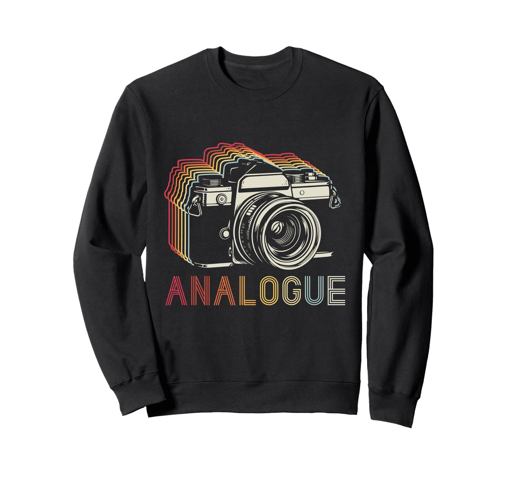 Analogue Camera Sweatshirt - Graphic Print Men Women - T-Shirt, Sweatshirt, Hoodie