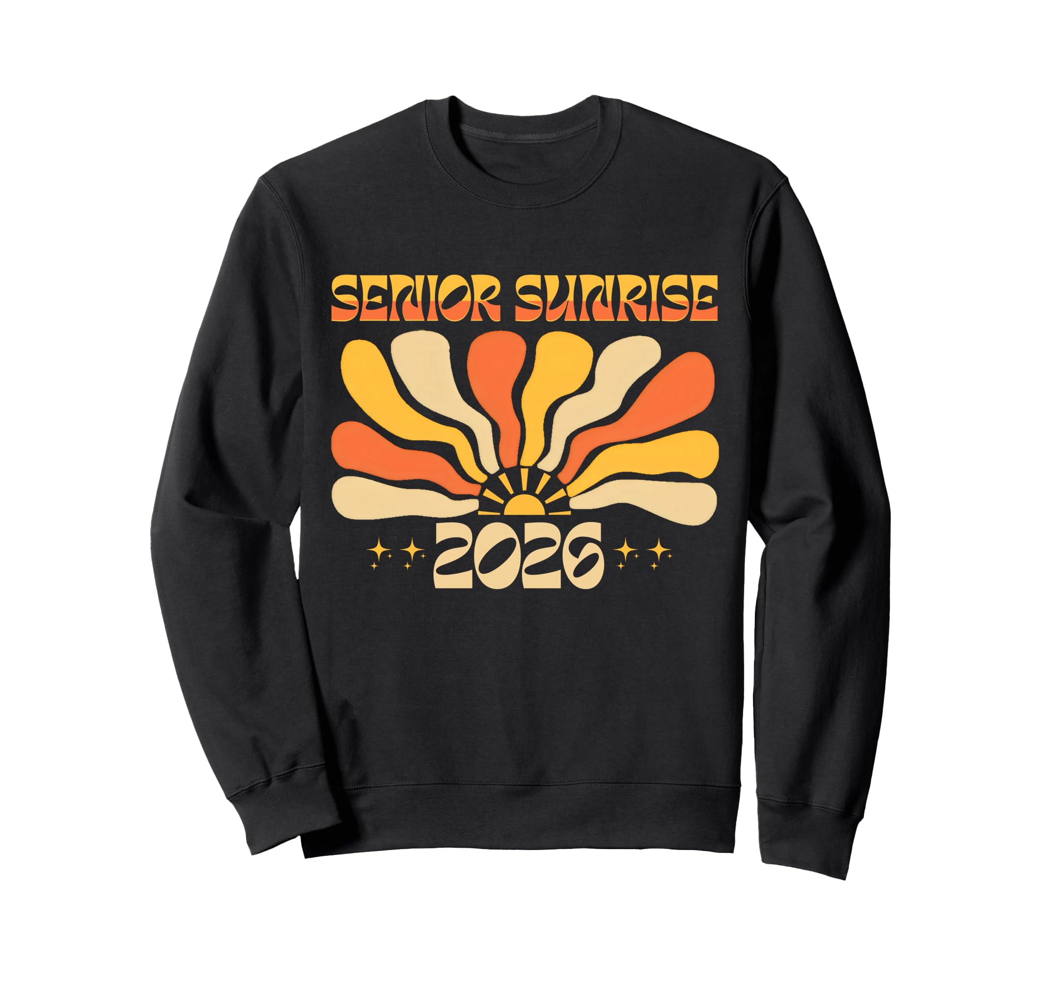 Senior Sunrise 2026 Boho Colorful Sweatshirt - Unique Graphic Men Women - T-Shirt, Sweatshirt, Hoodie
