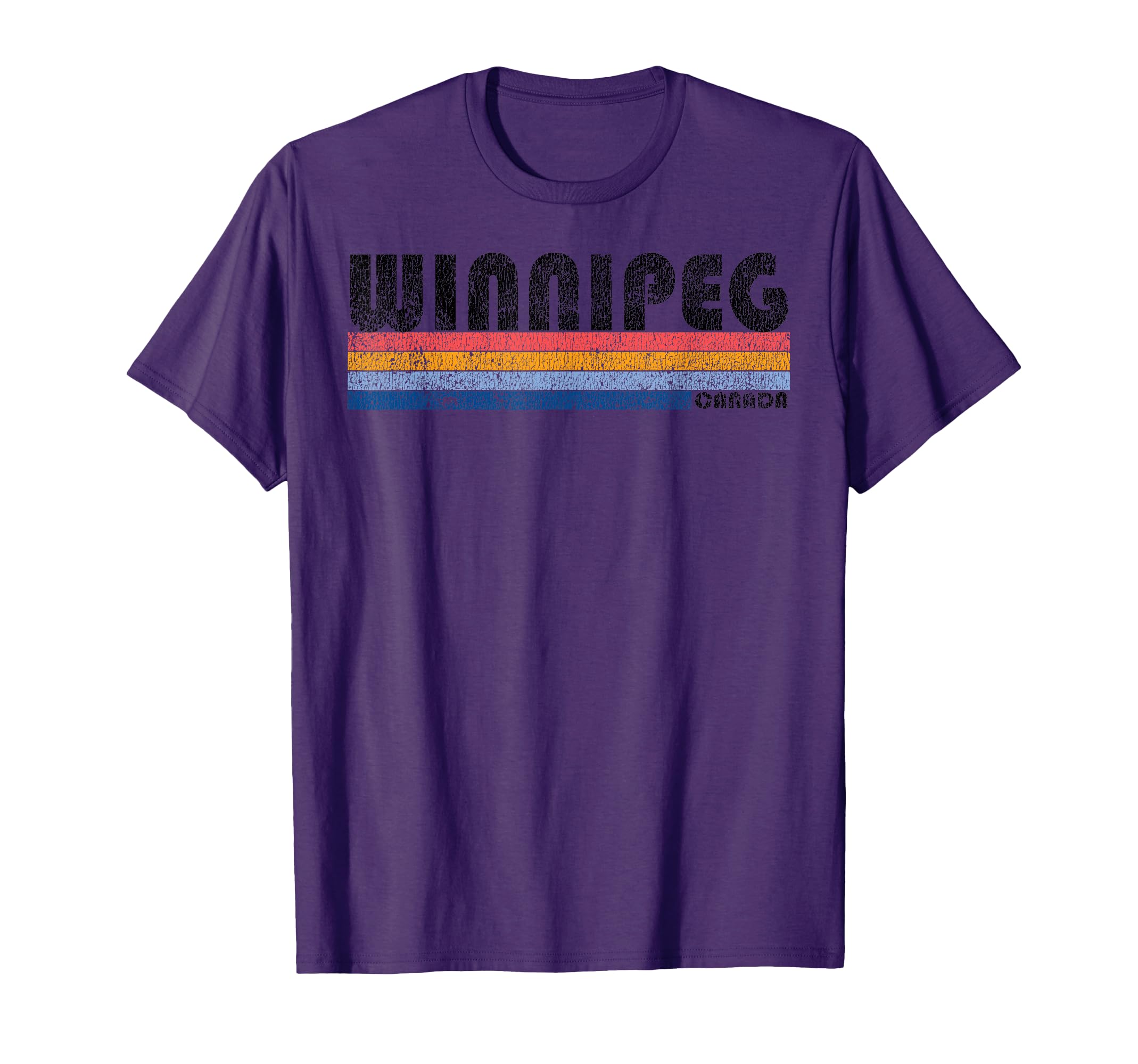 1980S Winnipeg Canada T-Shirt - Novelty Apparel Unisex - T-Shirt, Sweatshirt, Hoodie
