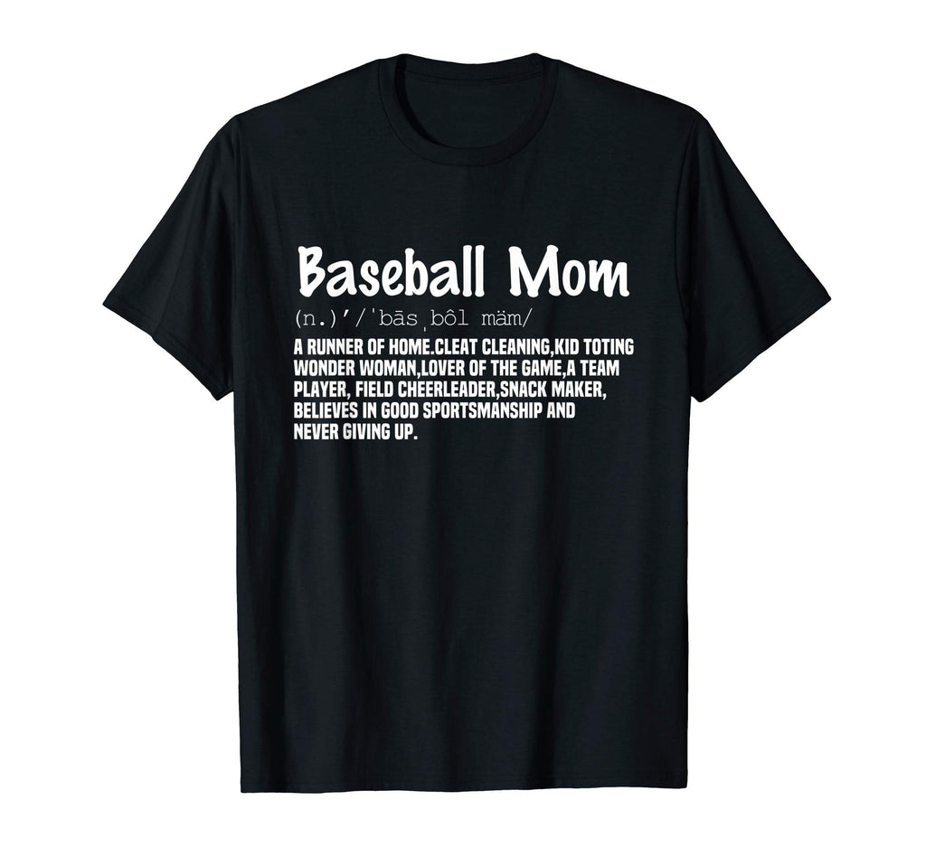Baseball Inspired Rub Dirt Sports Mom T-Shirt - Novelty Apparel for Adults - T-Shirt, Sweatshirt, Hoodie