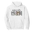 Soccer Mama Leopard Soccer Mom Hoodie - Casual Everyday Wear Men Women - T-Shirt, Sweatshirt, Hoodie