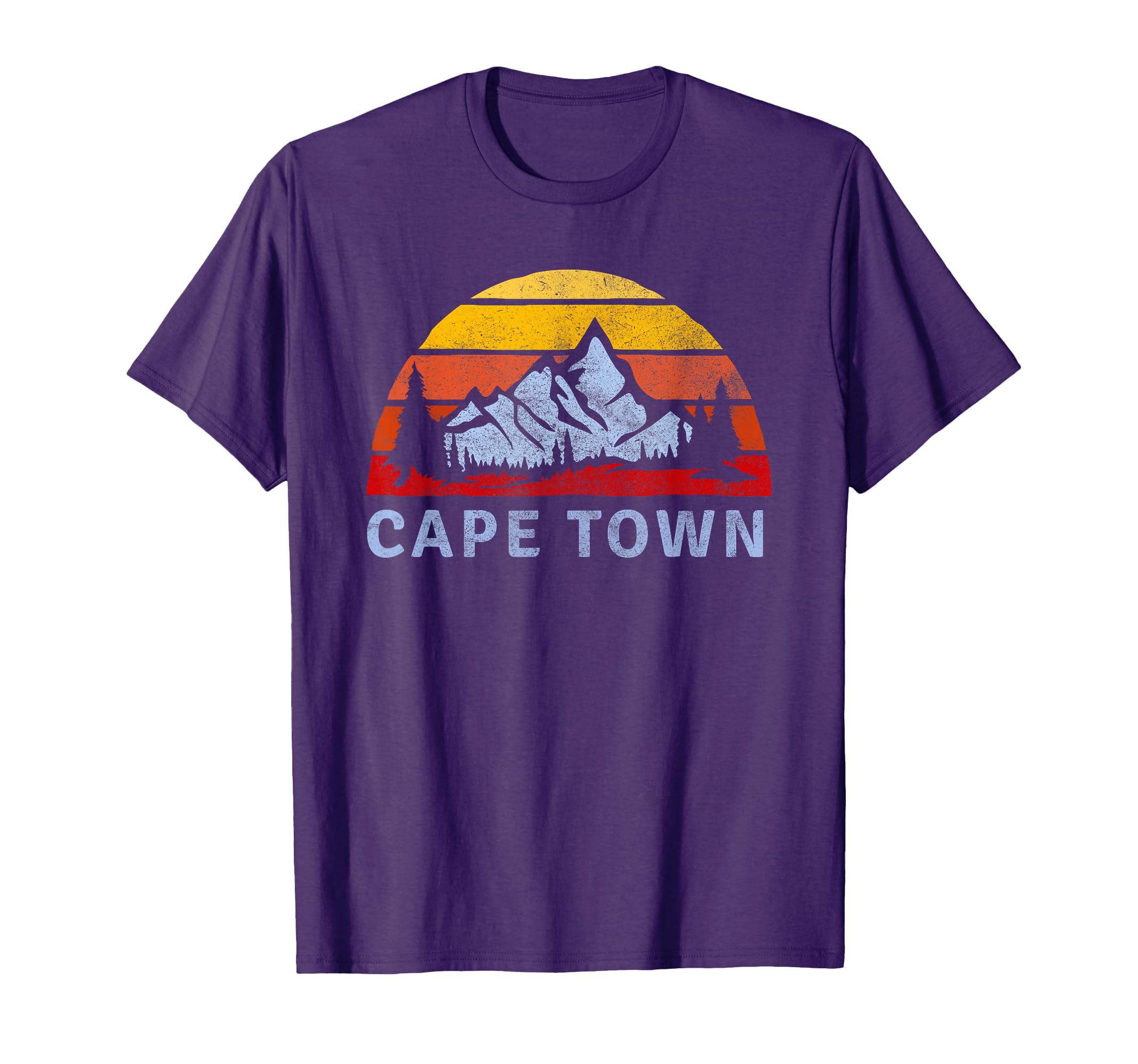 Cape Town Mountain Sunset T-Shirt - Custom Art Print for Adults - T-Shirt, Sweatshirt, Hoodie