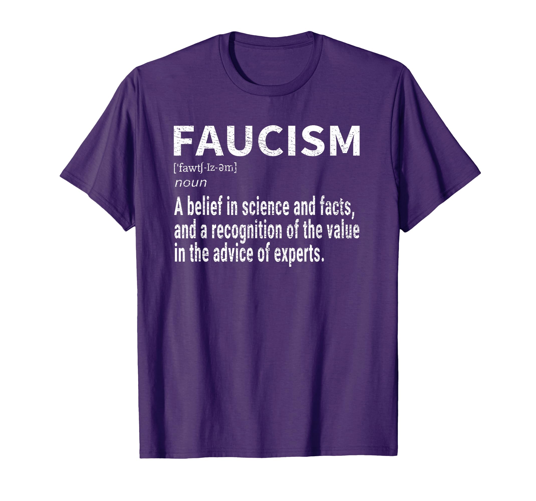Faucism Definition Belief Science T-Shirt - Custom Art Print Men Women - T-Shirt, Sweatshirt, Hoodie