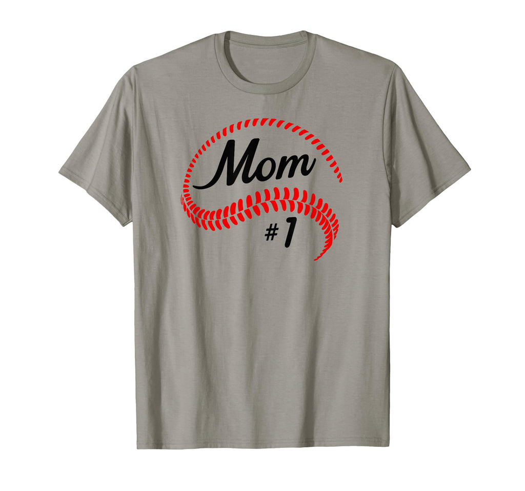 Baseball Softball 1 Baseball Mom Mothers T-Shirt - Streetwear Style Unisex - T-Shirt, Sweatshirt, Hoodie