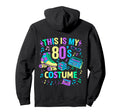 Roller Skates This Is My 80S Costume Hoodie - Aesthetic Graphic Men Women - T-Shirt, Sweatshirt, Hoodie