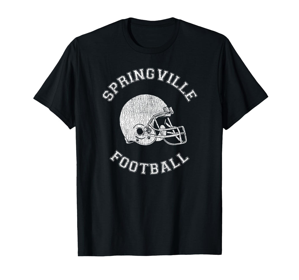 Springville Football Distressed 1980S P T-Shirt - Graphic Print Men Women - T-Shirt, Sweatshirt, Hoodie