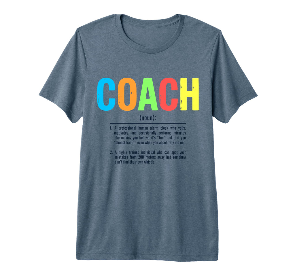 Coach Definition Best Coaches Gift Team T-Shirt - Unique Graphic Unisex - T-Shirt, Sweatshirt, Hoodie