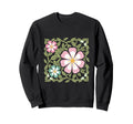 Groovy Boho Flower Floral Sweatshirt - Aesthetic Graphic for Adults - T-Shirt, Sweatshirt, Hoodie