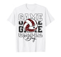 Volleyball Game Day Volleyball Mom T-Shirt - Novelty Apparel for Adults - T-Shirt, Sweatshirt, Hoodie