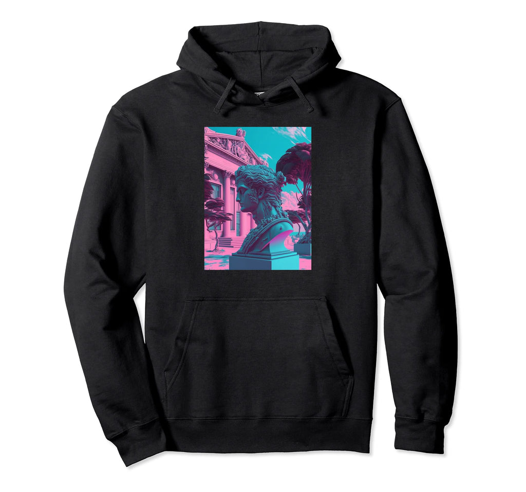 Vaporwave Aesthetic Trippy Vapor Wave Hoodie - Casual Everyday Wear Unisex - T-Shirt, Sweatshirt, Hoodie