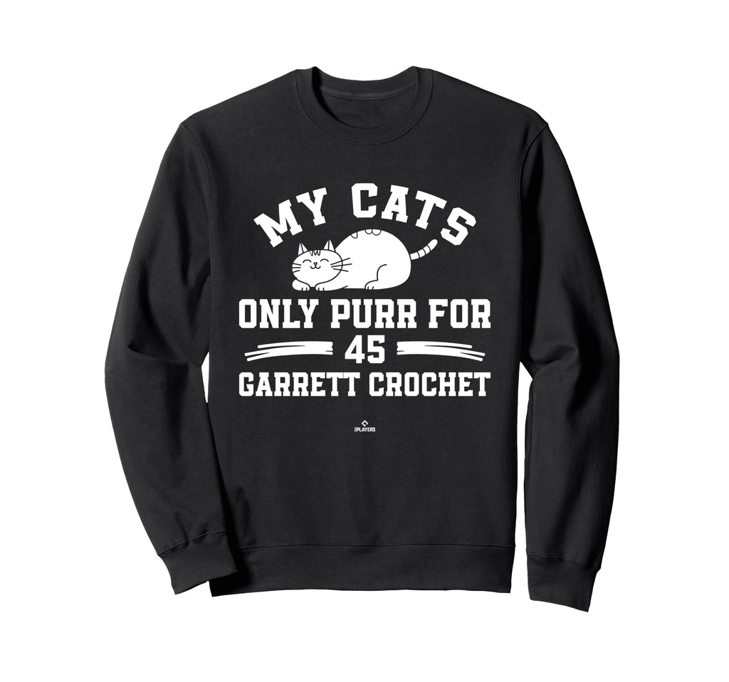 Cat Lovers Garrett Crochet Chicago Sweatshirt - Fun Novelty Design Unisex - T-Shirt, Sweatshirt, Hoodie