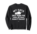 Cat Lovers Garrett Crochet Chicago Sweatshirt - Fun Novelty Design Unisex - T-Shirt, Sweatshirt, Hoodie