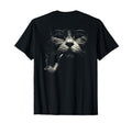 Cat Smoking Pipe Glasses Meme Grunge T-Shirt - Aesthetic Graphic Men Women - T-Shirt, Sweatshirt, Hoodie