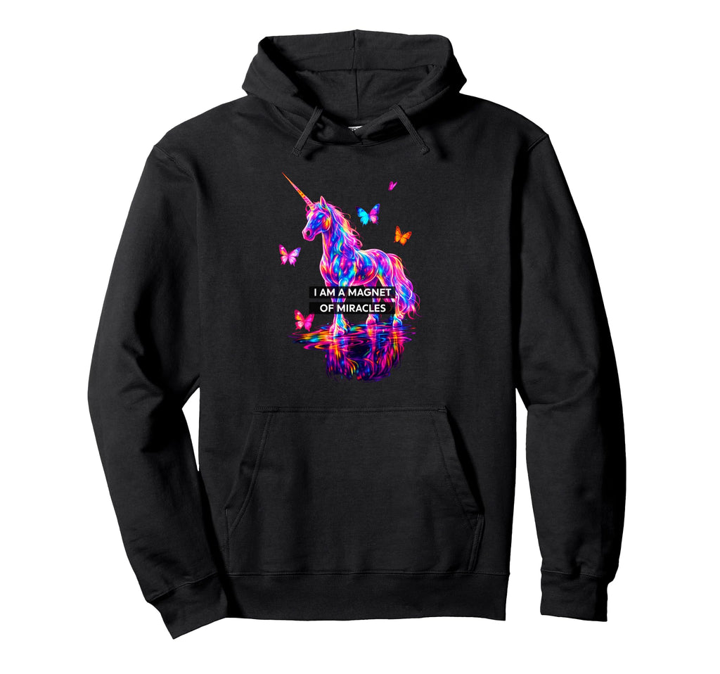 Psychedelic I Am Magnet Miracles Hoodie - Casual Everyday Wear Unisex - T-Shirt, Sweatshirt, Hoodie