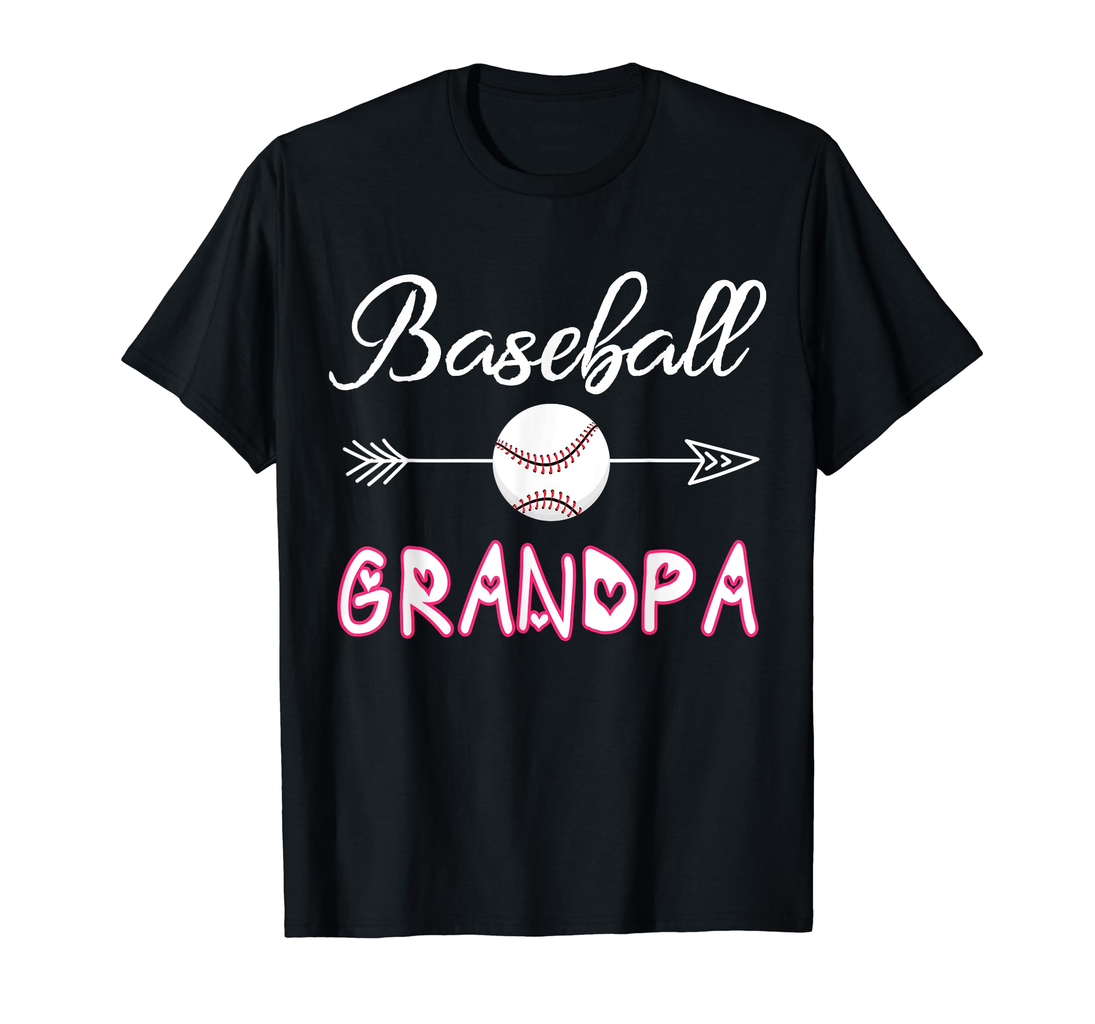 Baseball Grandpa Birthday Sport T-Shirt - Casual Everyday Wear Men Women - T-Shirt, Sweatshirt, Hoodie