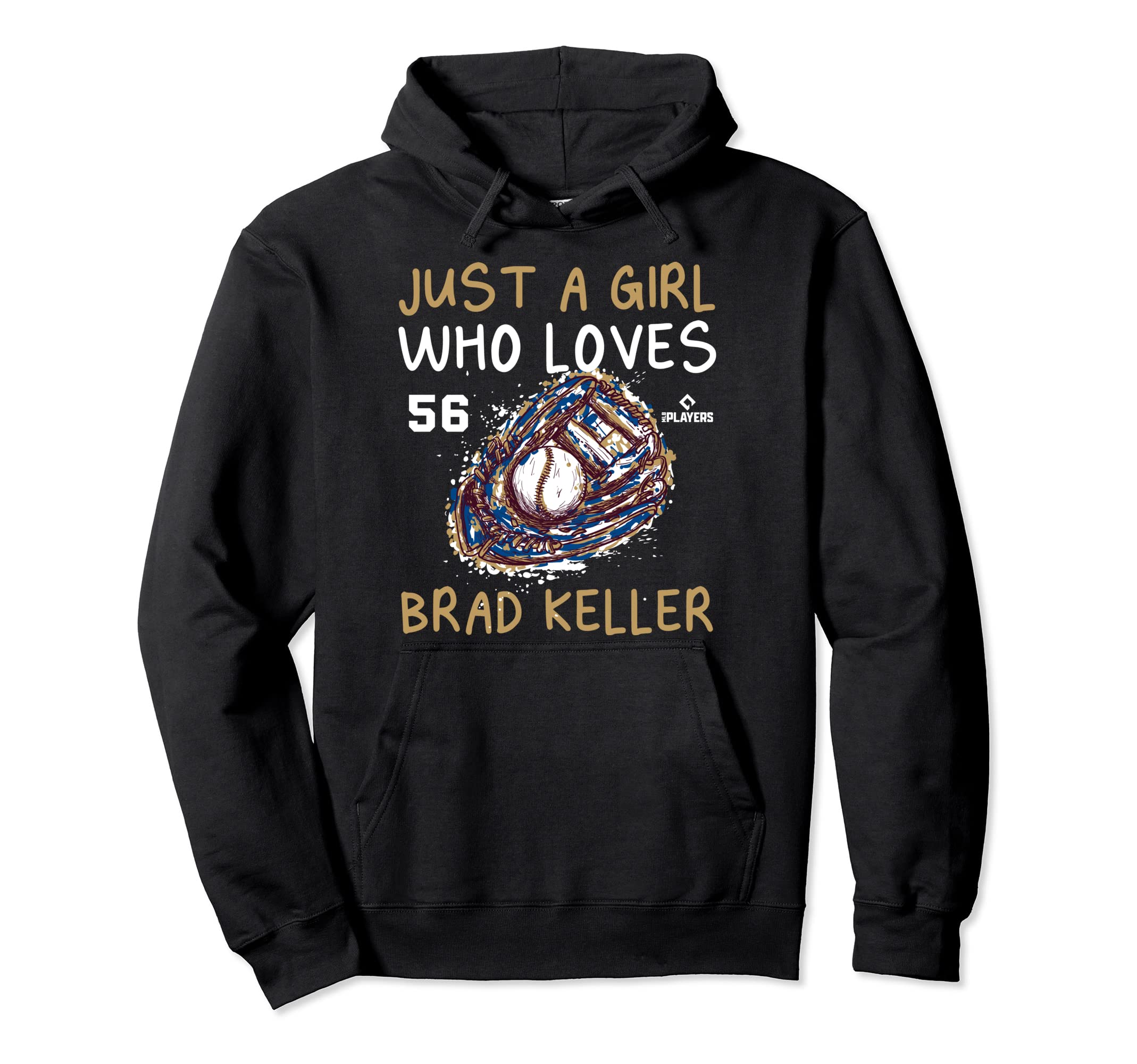 Who Loves Brad Keller Fan Mlbpa Hoodie - Novelty Apparel for Adults - T-Shirt, Sweatshirt, Hoodie