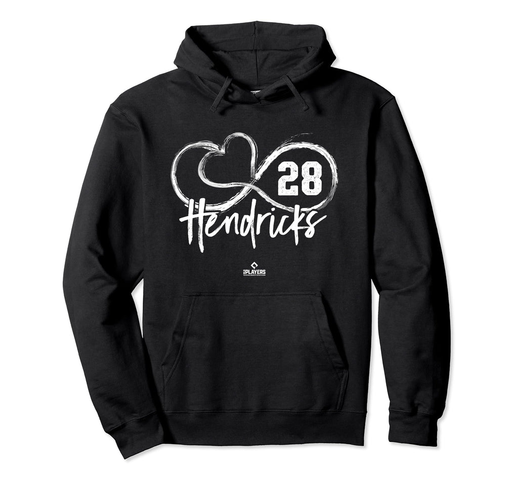 Kyle Hendricks Infinite Heart Chicago Hoodie - Fun Novelty Design Unisex - T-Shirt, Sweatshirt, Hoodie