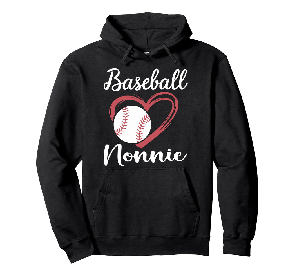 Baseball Heart Family Matching Hoodie - Custom Art Print Men Women - T-Shirt, Sweatshirt, Hoodie