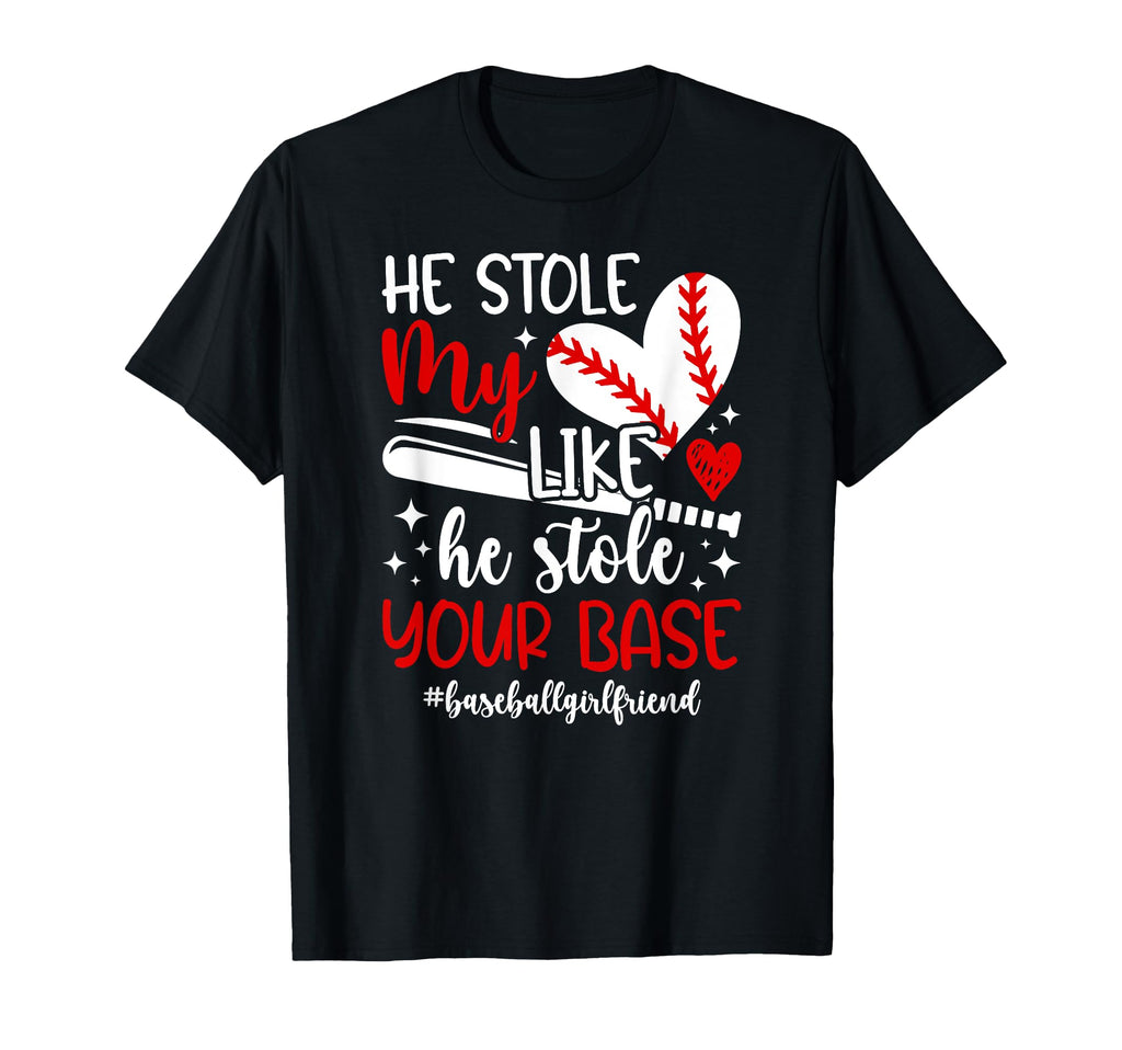 Proud Baseball Girlfriend Baseball T-Shirt - Streetwear Style for Adults - T-Shirt, Sweatshirt, Hoodie