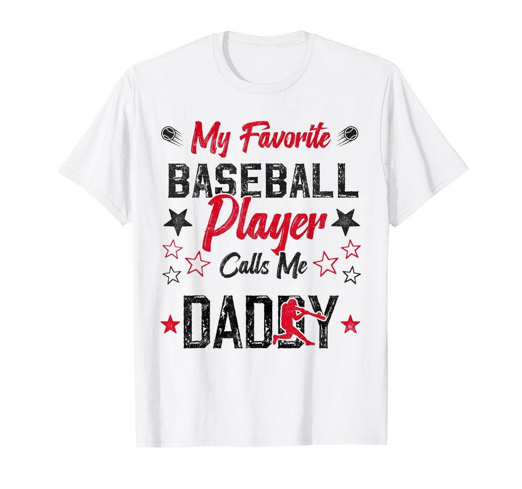 My Favorite Baseball Player Calls Me T-Shirt - Minimalist Print for Adults - T-Shirt, Sweatshirt, Hoodie
