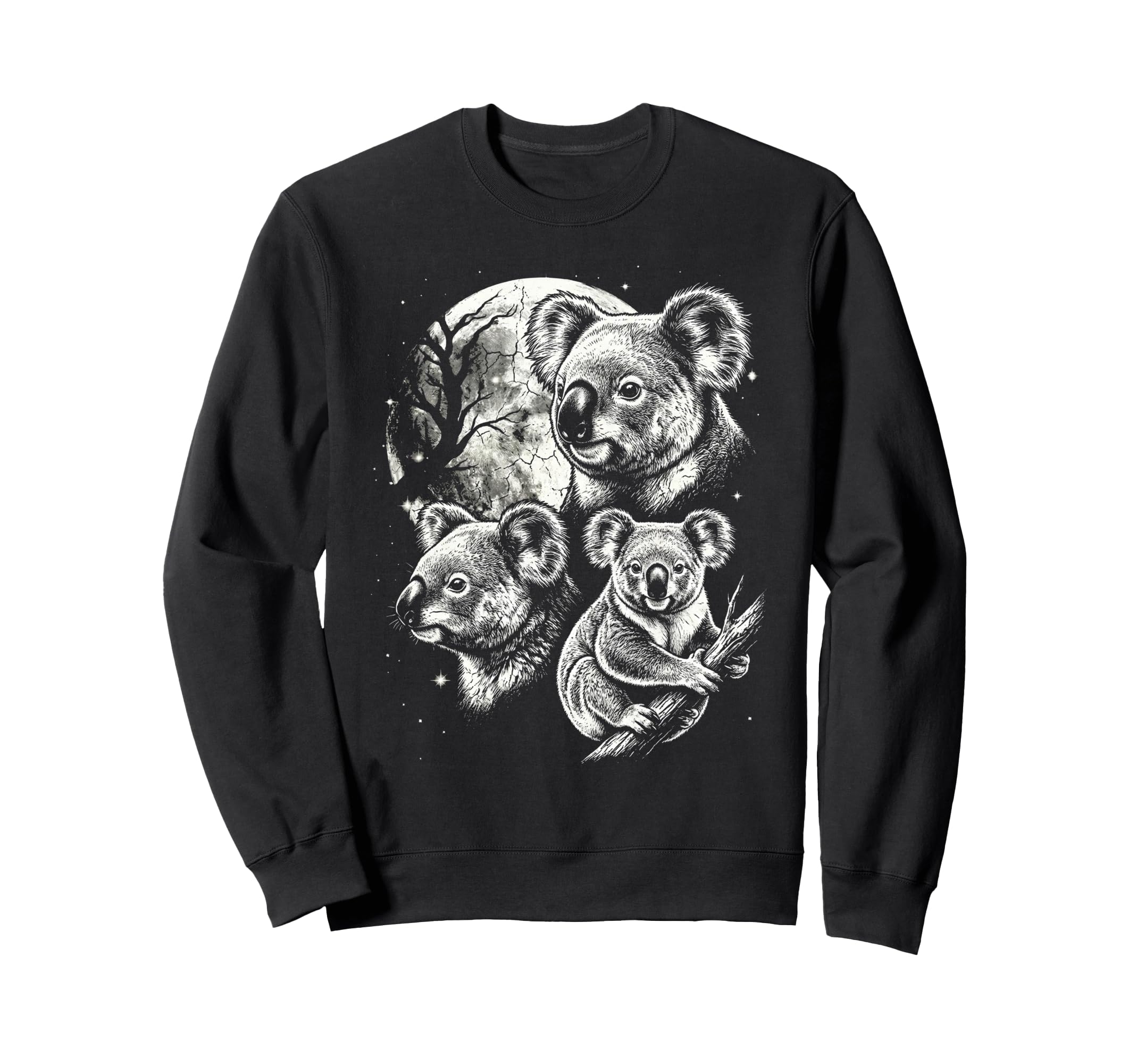 Koala 90S Aesthetic Y2K Koala Sweatshirt - Casual Everyday Wear Unisex - T-Shirt, Sweatshirt, Hoodie