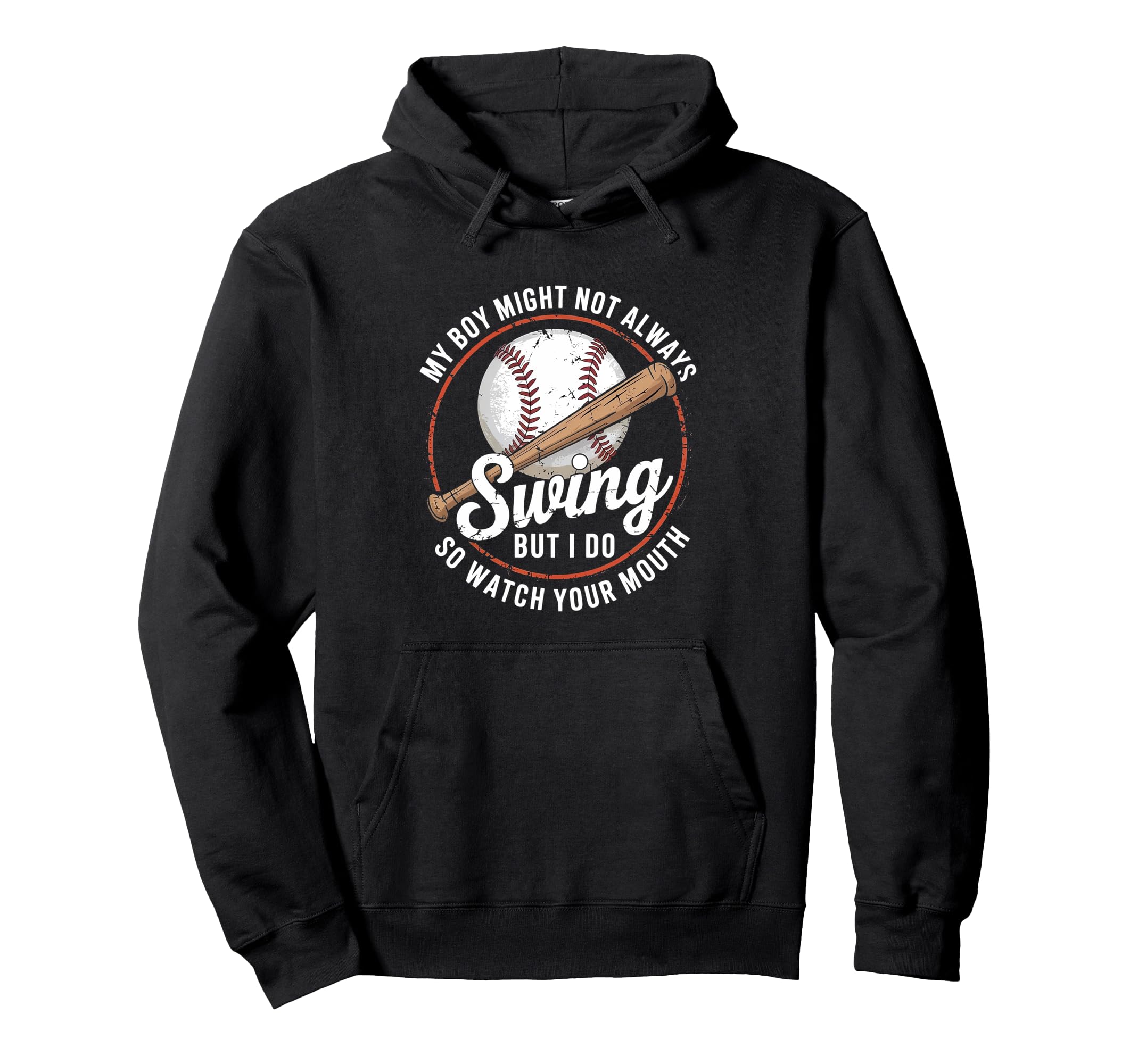 My Might Not Always Swing But I Do Hoodie - Graphic Print for Adults - T-Shirt, Sweatshirt, Hoodie