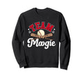 Team Moogie Mothers Day Baseball Sweatshirt - Minimalist Print Unisex - T-Shirt, Sweatshirt, Hoodie