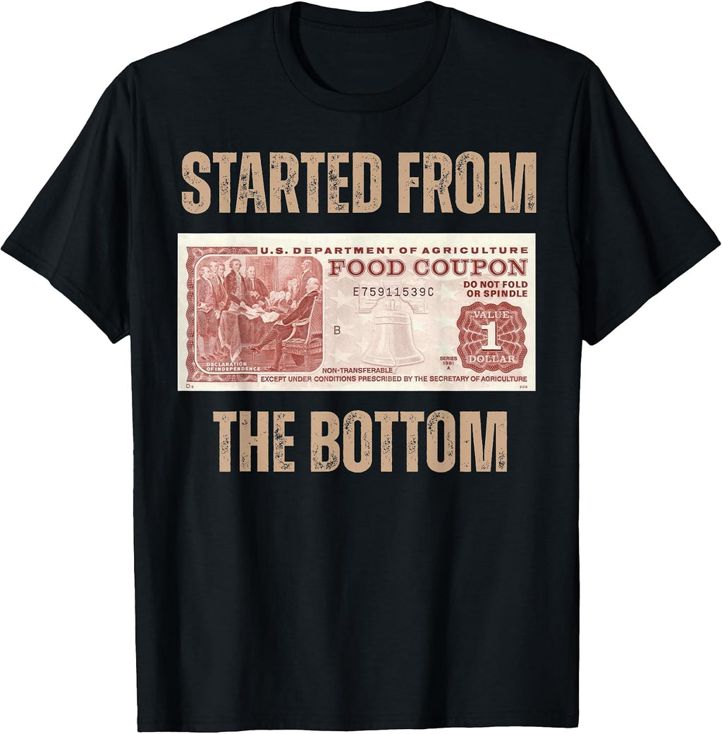 Funny Food Stamp Amounts In Each State - Adult & Kids T-Shirts, Sweatshirts & Hoodies apparel design preview 1