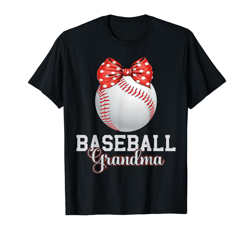Baseball Grandma From Grandson Player T-Shirt - Aesthetic Graphic Men Women - T-Shirt, Sweatshirt, Hoodie