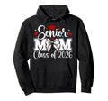 Baseball Senior Mom Class 2026 Hoodie - Custom Art Print for Adults - T-Shirt, Sweatshirt, Hoodie