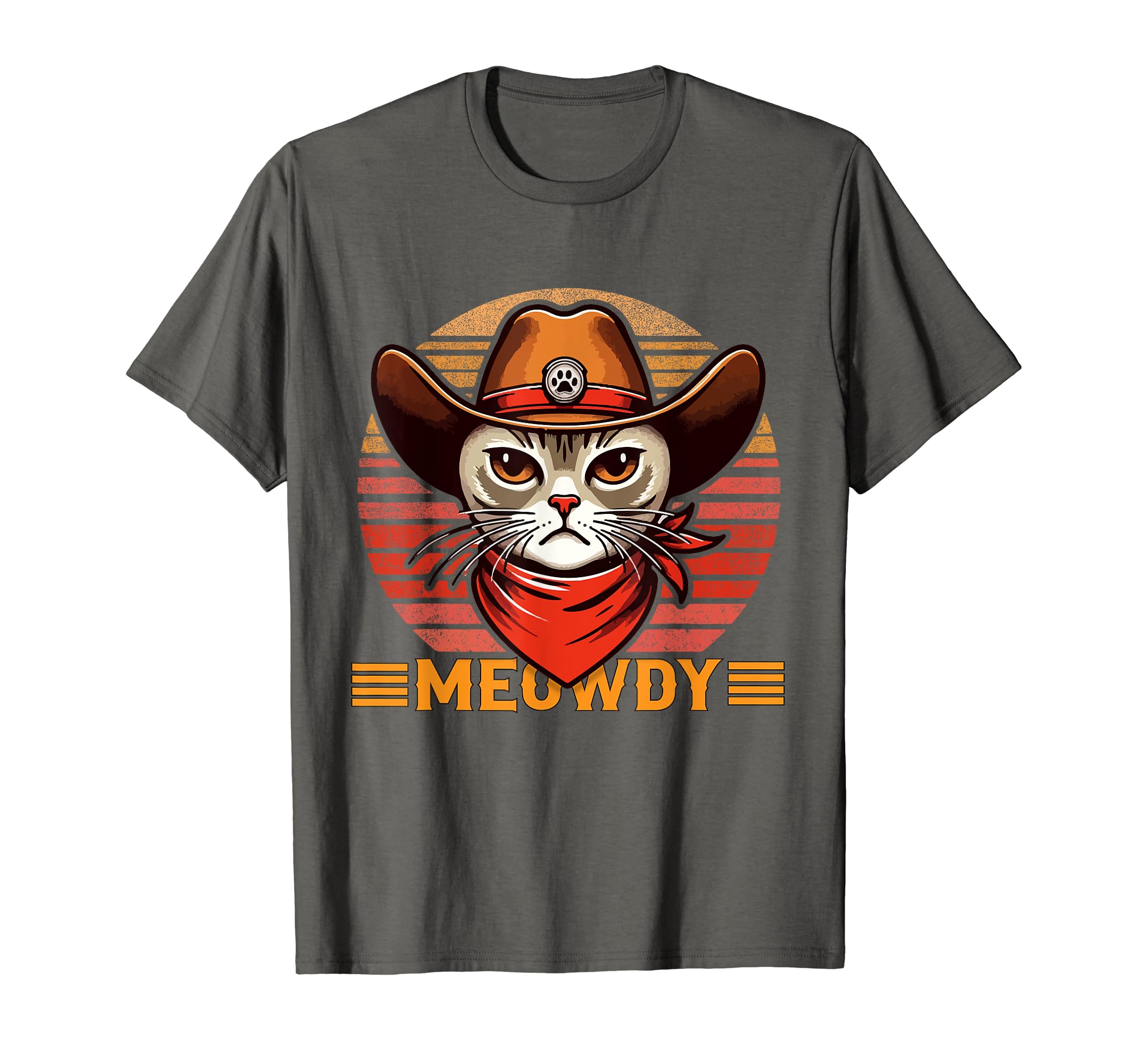 Meowdy Cat Cowboy Family Pyjama T-Shirt - Trendy Graphic for Adults - T-Shirt, Sweatshirt, Hoodie