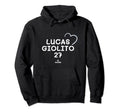 Lucas Giolito Heart Valentines Day Hoodie - Novelty Apparel Men Women - T-Shirt, Sweatshirt, Hoodie