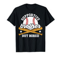 Supportive Baseball Brother Baseball T-Shirt - Aesthetic Graphic Unisex - T-Shirt, Sweatshirt, Hoodie