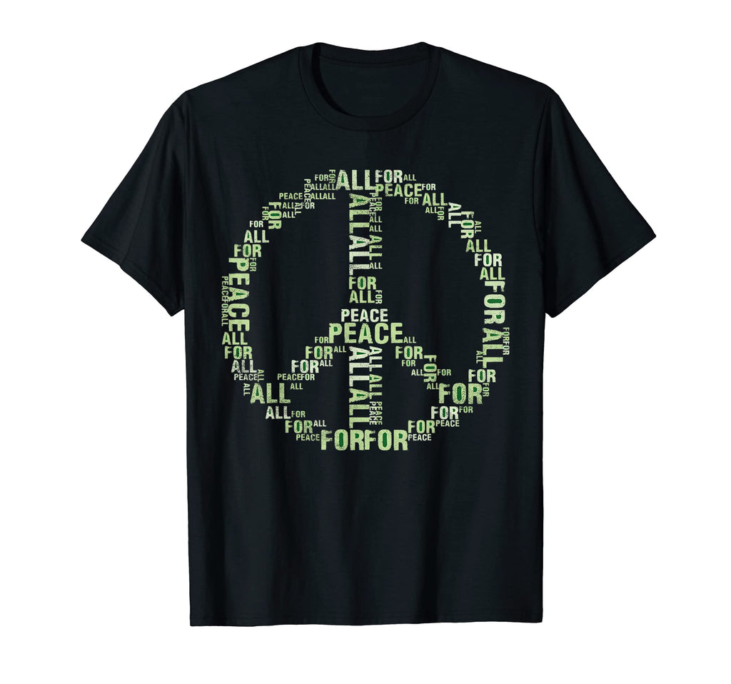 Hippie And Love Peace T-Shirt - Trendy Graphic Men Women - T-Shirt, Sweatshirt, Hoodie